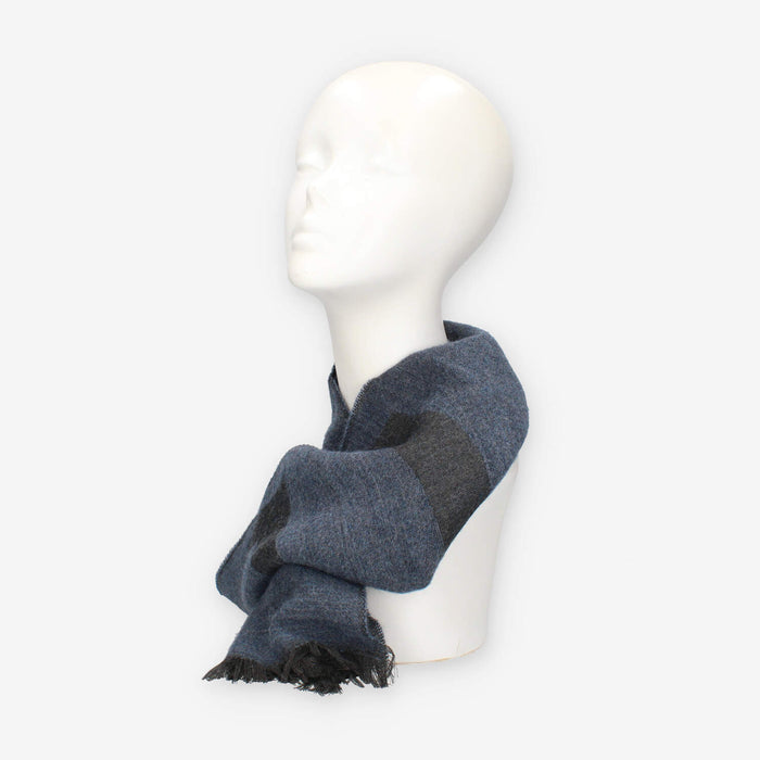 Alviero Martini Prima Classe KS565-1749-0149 Sciarpa rettangolare blu lapis