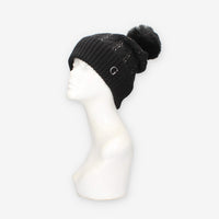 Guess AW5385-POL01-BLA KNITTED BEANIE