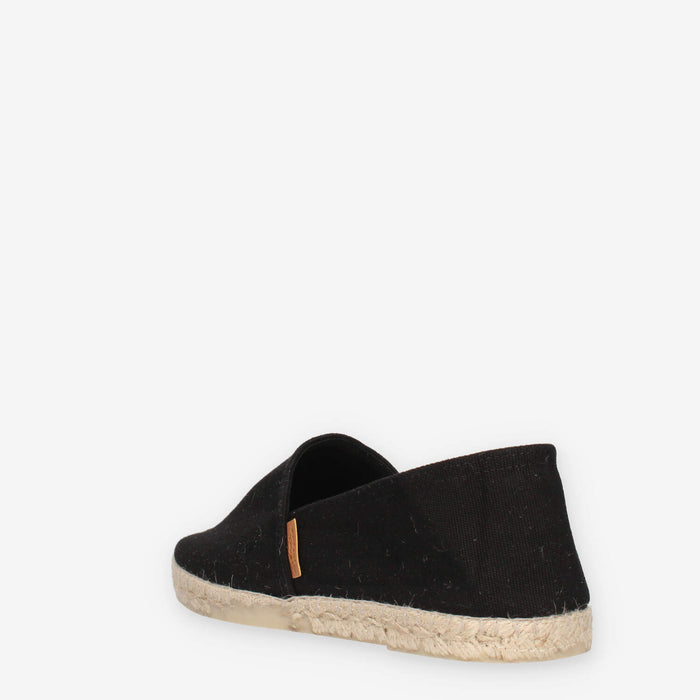 La Maison De L'Espadrille 100BOLONIA-8-NOIR Bolonia Espadrillas nere da uomo