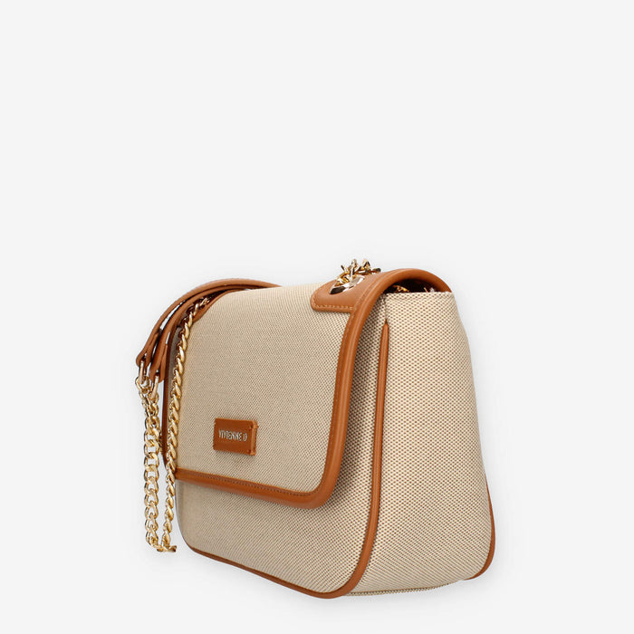 Vivienne D VFA248.CUOIO BORSA CANVAS