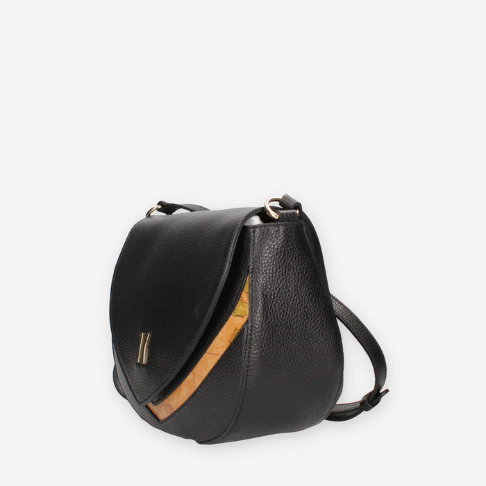 Alviero Martini Prima Classe LLD52-8630-0001 Borsa a tracolla nera e Geo Classic
