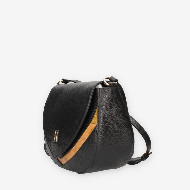 Alviero Martini Prima Classe LLD52-8630-0001 Borsa a tracolla nera e Geo Classic