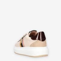 Ferre F-440-CREMA Sneakers beige da donna