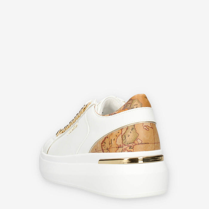 Alviero Martini Prima Classe Z1301-300E-0900 Sneakers bianche e Geo Classic da donna