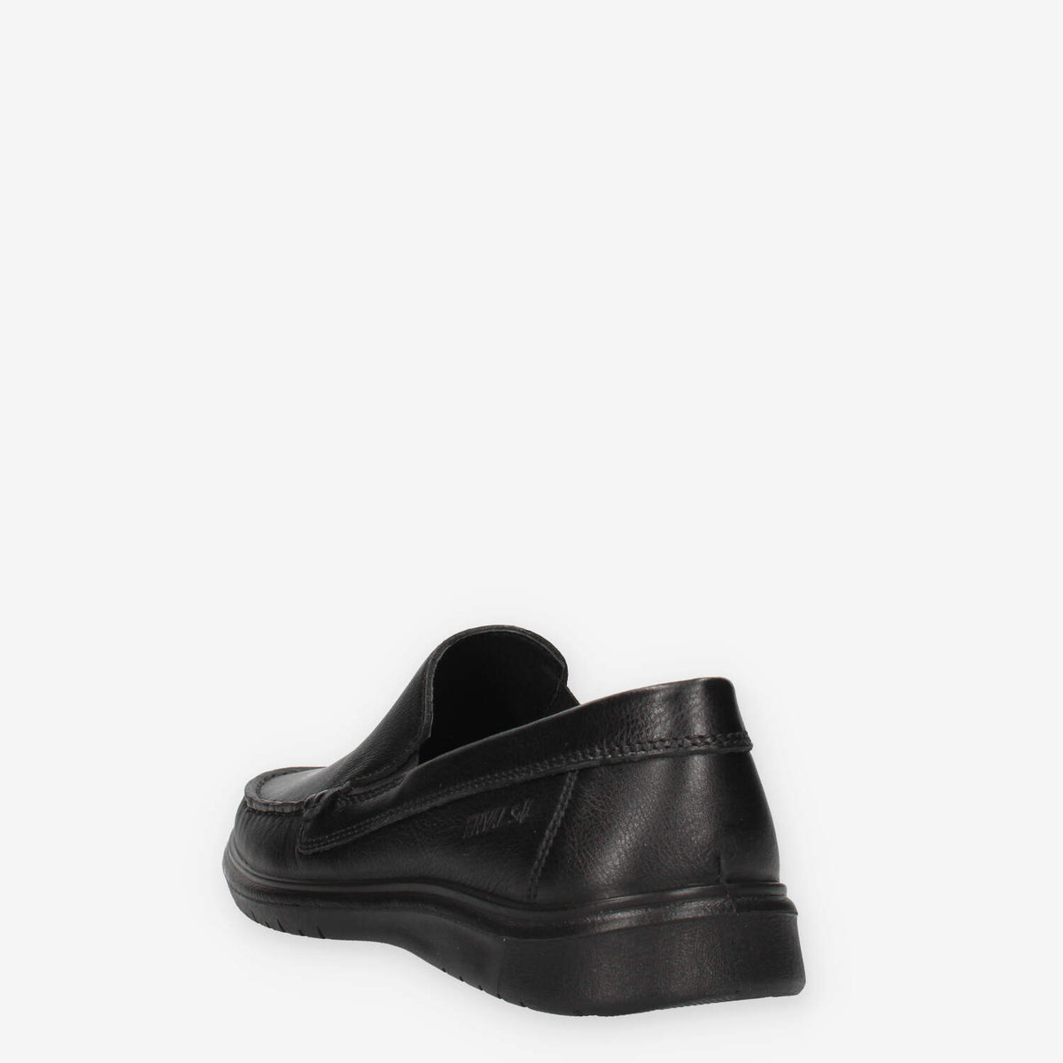 Enval Soft 1222000-NERO Mocassini neri da uomo