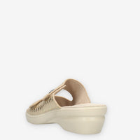 Valleverde 25312B-ORO Ciabatte oro da donna