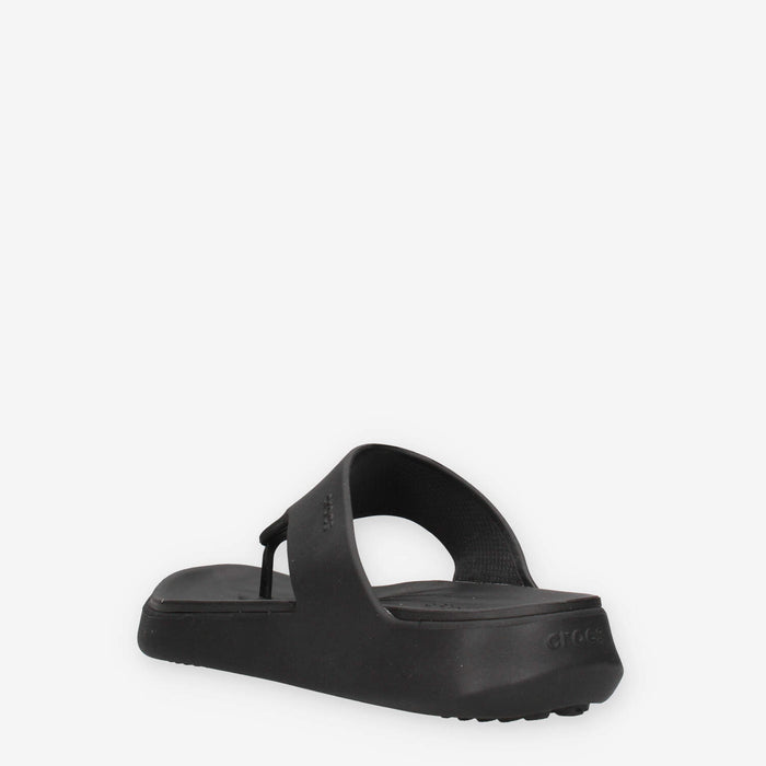 Crocs CR.212018-BLK Getaway Triangle Flip Infradito nere da donna