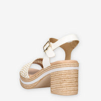 Valleverde 39200-AVORIO Sandali avorio da donna