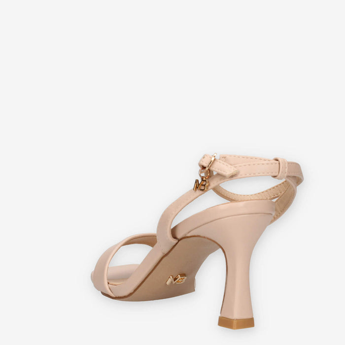 Miabelle MB-146-LIZ-NUDE Sandali nude con tacco