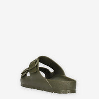 Birkenstock 1019094-KHAKI Arizona Eva Sandali scalzati verdi (calzata regolare)