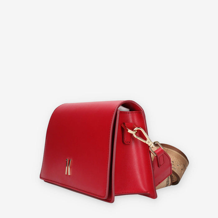 Alviero Martini Prima Classe LMLE04-8620-0289 Borsa a tracolla lampone e Geo Classic