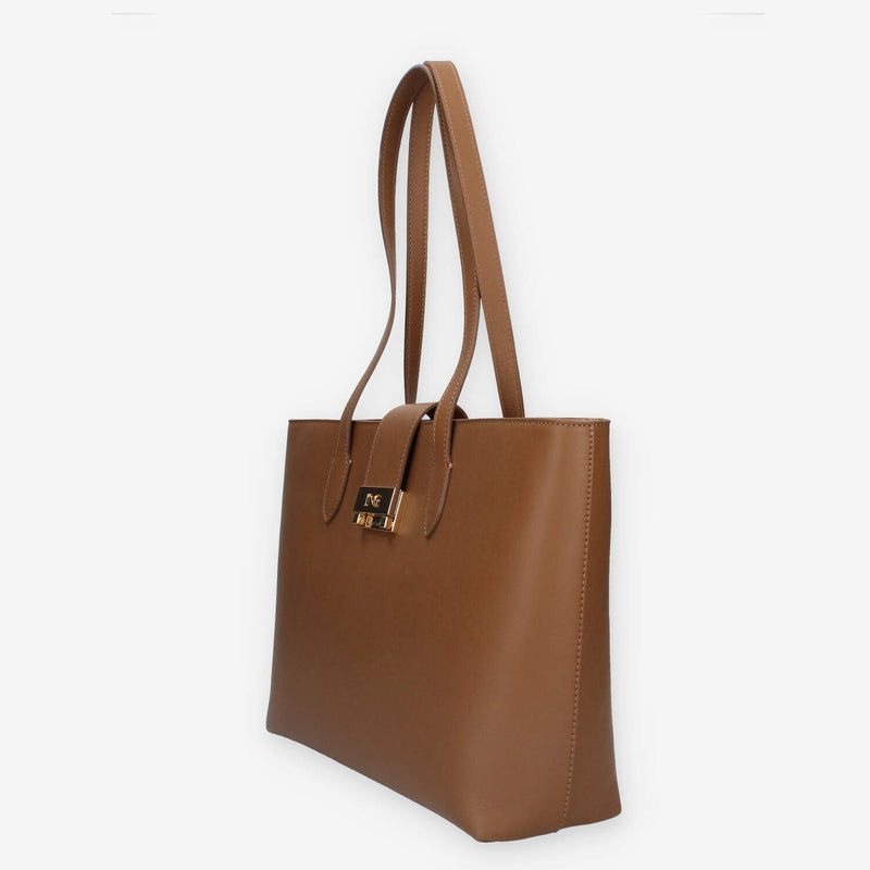 I443714D-400 Nero Giardini Borsa shopping cuoio