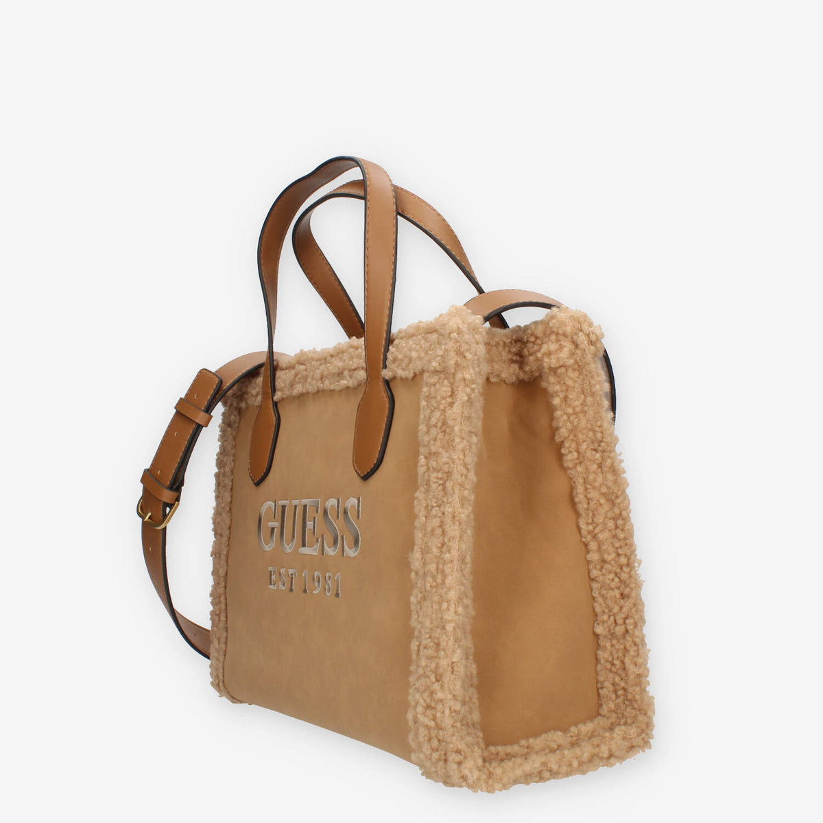 Guess Silvana Borsa a mano cognac