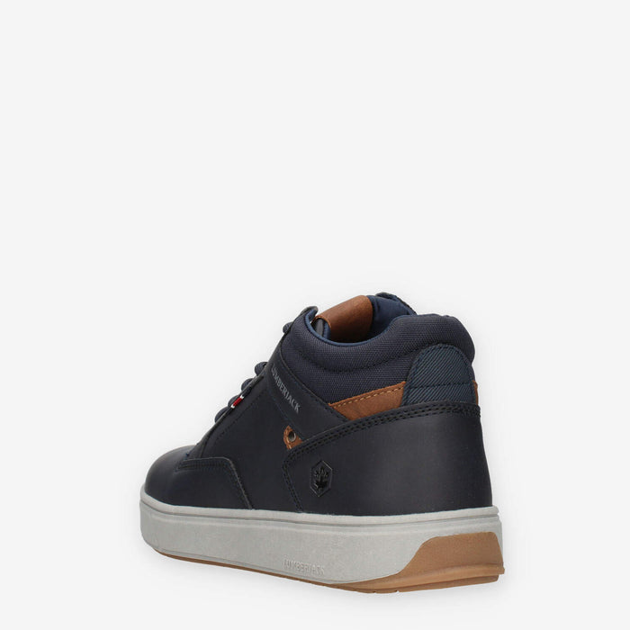 Lumberjack 102217656 Marvin Scarponcini blu da uomo