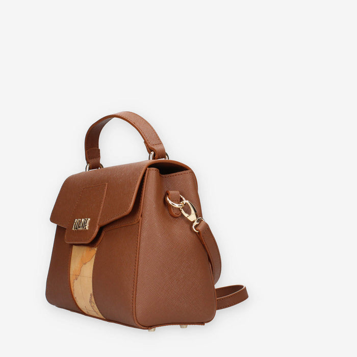 Alviero Martini Prima Classe LLD29-9407-0548 Borsa a mano castagna e Geo Classic