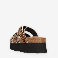 Colors of California HC.BES601-LEO Sandali scalzati leopardati da donna