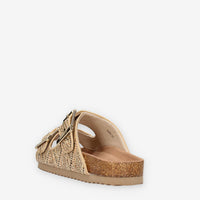 Colors of California HC.BIO609-NAT Sandali scalzati beige da donna