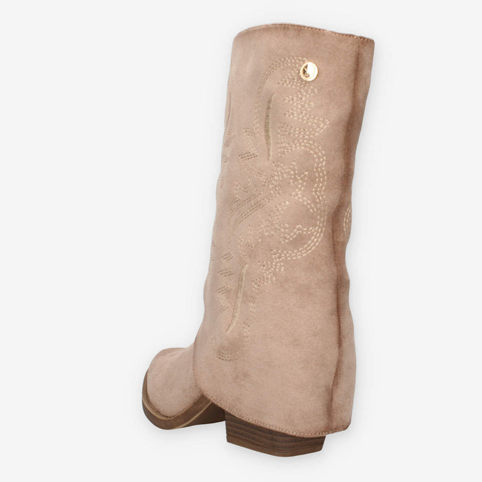 Xti Tentations 144470-BEIGE Stivaletti beige da donna