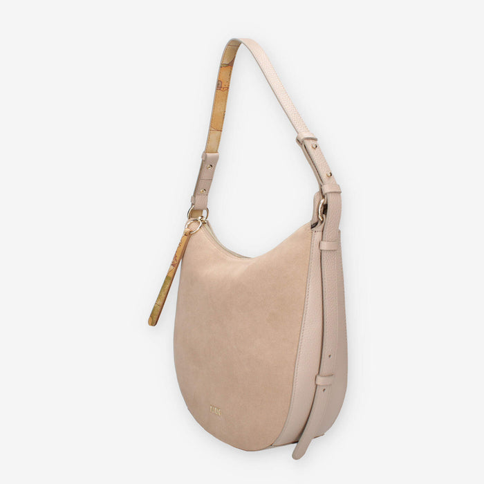 Alviero Martini Prima Classe LLD69-8646-0067 Borsa a spalla taupe e Geo Classic