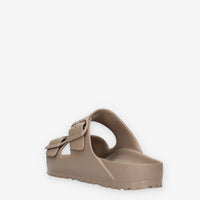 Birkenstock 1030466 Arizona Eva Sandali scalzati taupe (calzata stretta)