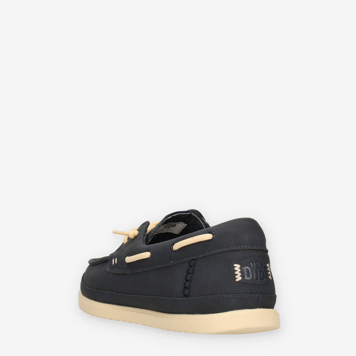 Hey Dude HD.45139-4ZQ Harbor Lo Classic Slip on blu da uomo
