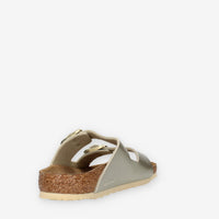 Birkenstock 1014841 Arizona Kids Sandali scalzati oro da bimba (calzata stretta)