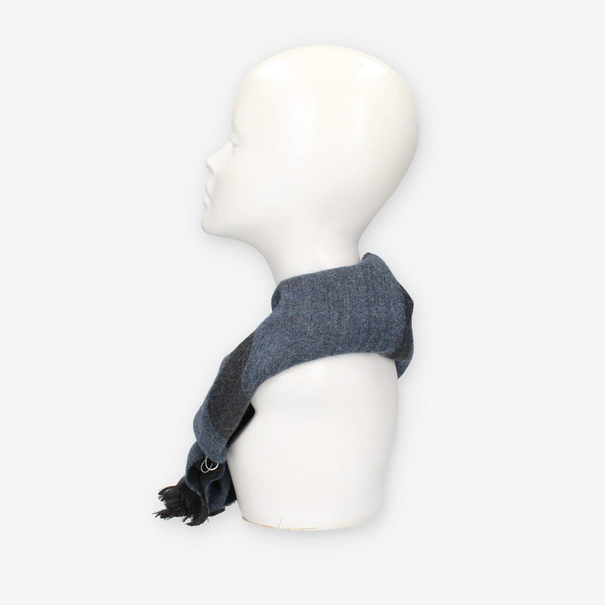 Alviero Martini Prima Classe KS565-1749-0149 Sciarpa rettangolare blu lapis