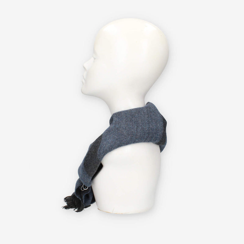 Alviero Martini Prima Classe KS565-1749-0149 Sciarpa rettangolare blu lapis