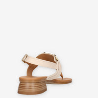 Talea 2082-CRUST-NUDE Sandali infradito nude da donna