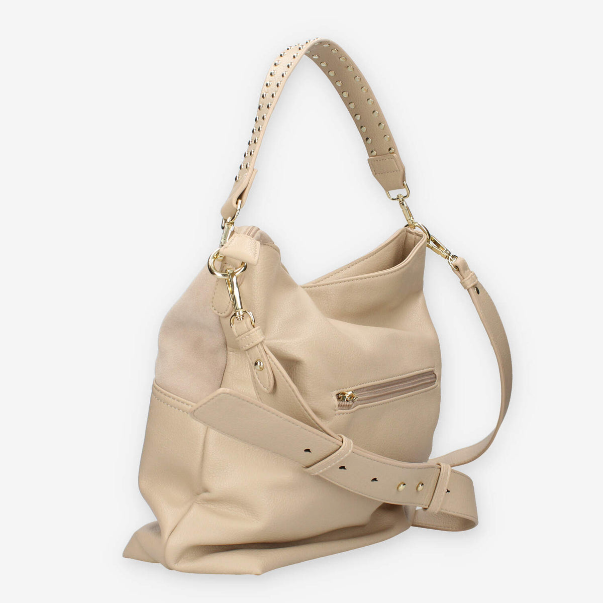 Carmela 186203-BEIGE Borsa a spalla beige