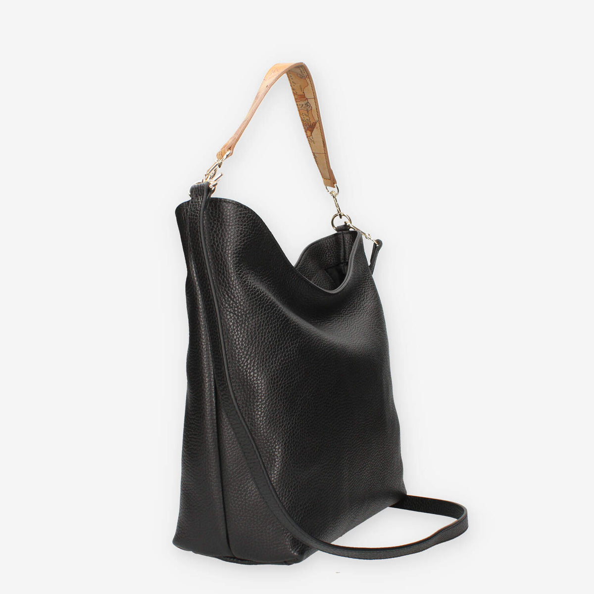 Alviero Martini Prima Classe LLD56-G630-0001 Borsa a spalla nera e Geo Classic
