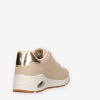 Skechers 155196-NUDE UNO - SHIMMER AWAY