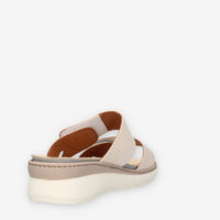 Clia Walk ESTRAIBILE653-CANAPA Ciabatte beige da donna