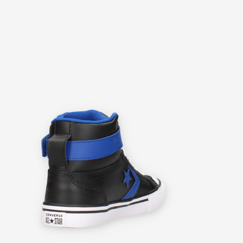 Converse A13077C Pro Blaze Strap Hi Sneakers alte nere e blu