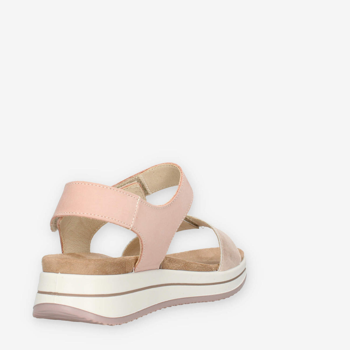 Igi&Co 1174844-CHAMPAGNE/CIPRI Sandali rosa con zeppa