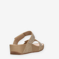 Valleverde V651Z-TAUPE Sandali scalzati taupe da donna