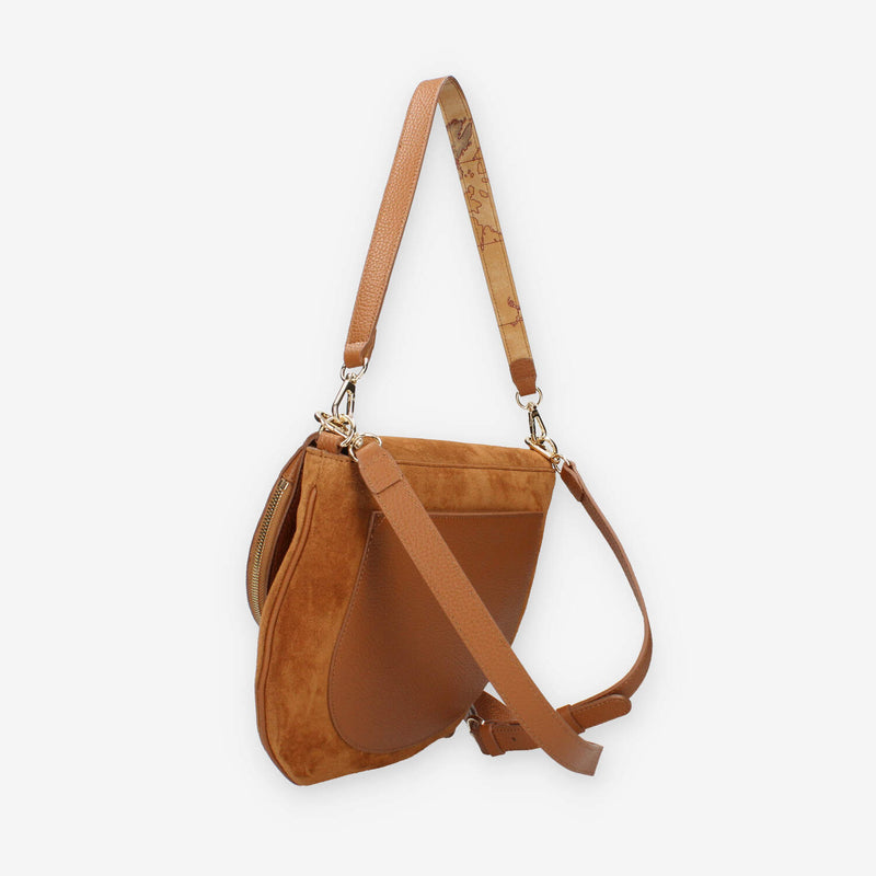 Alviero Martini Prima Classe LLD72-8646-0947 Borsa a tracolla cuoio e Geo Classic