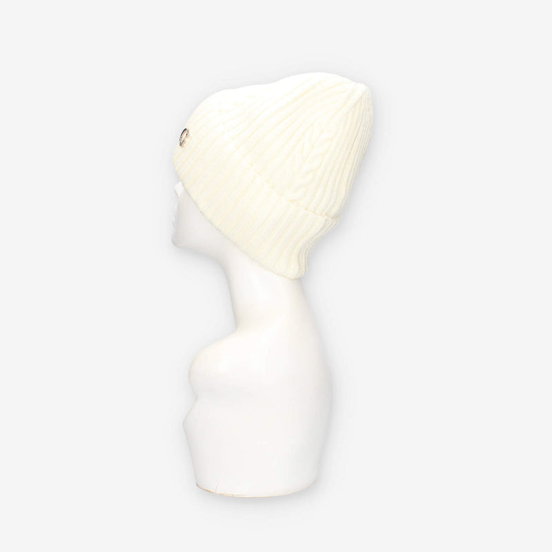 Guess AW5381-POL01-WHI KNITTED BEANIE