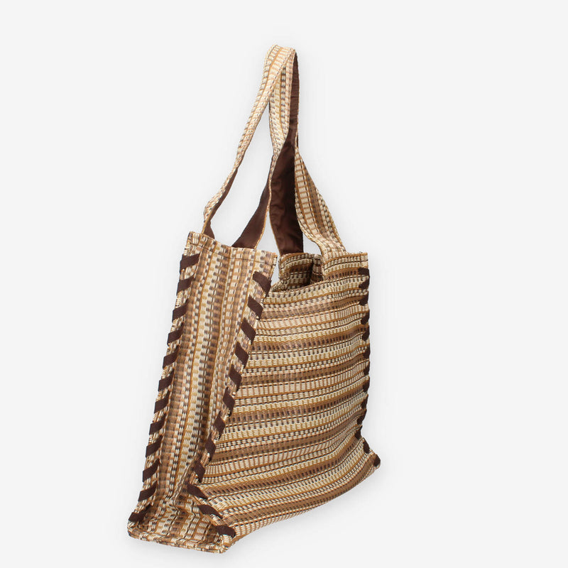 Colors of California HC.HOLLY-NAT Borsa a spalla beige in raffia