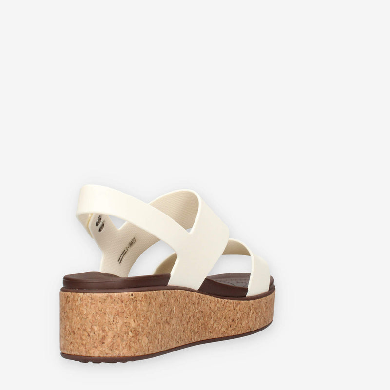 Crocs CR.211144-CHAL Brooklyn Cork Low Wedge W