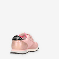 Sun 68 Girl's Stargirl Glitter Logo (Baby) Sneakers rosa