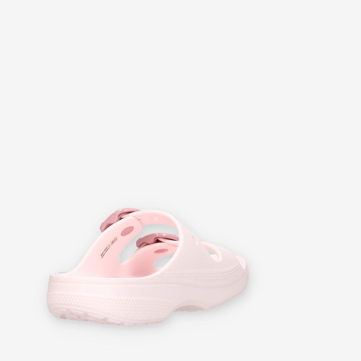 Crocs CR.212867-BBIC Saturday Enamel Buckle Sandali rosa da donna