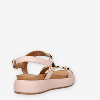 Inuovo A96048-BLUSH Sandali rosa con borchie
