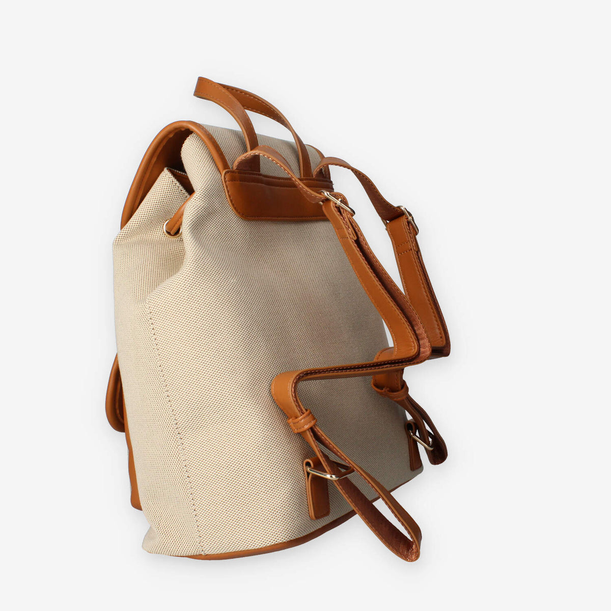 Vivienne D VFA247.CUOIO ZAINO CANVAS