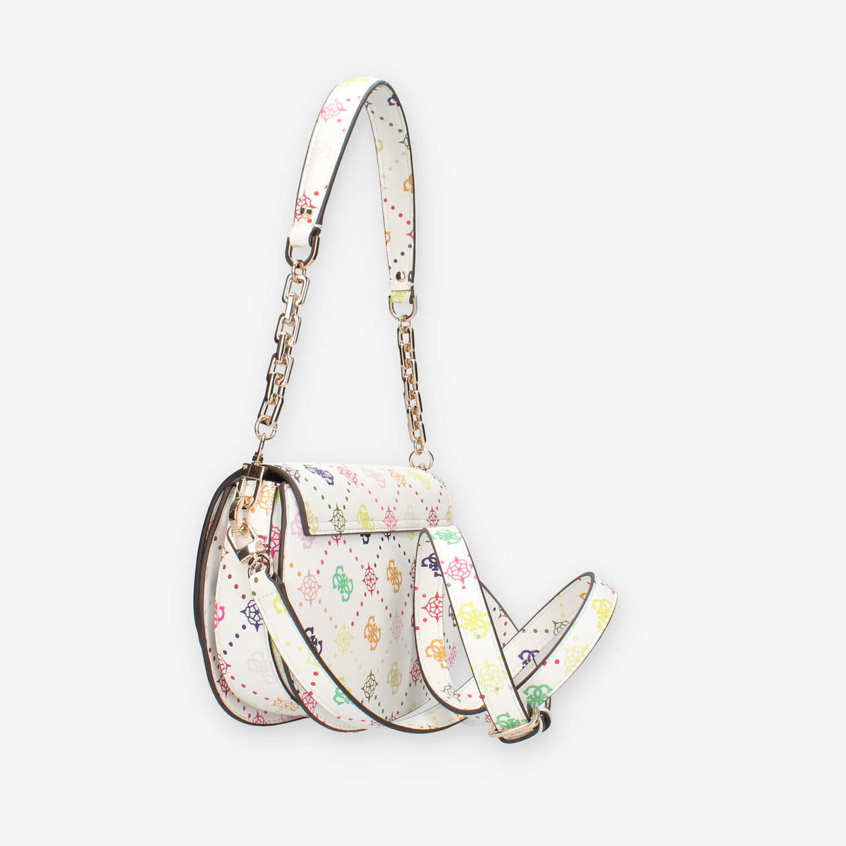 Guess HWGM99-28200-MUO EMELIE LOGO FLAP SHOULDER BAG