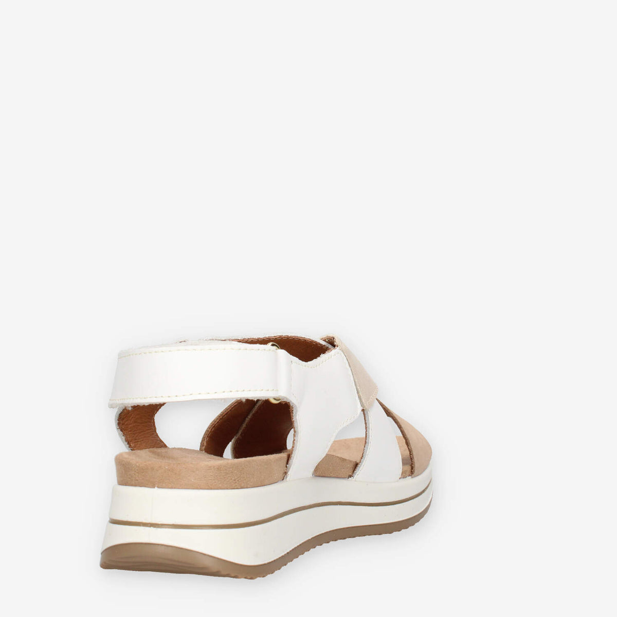 Igi&Co 1174922-PLATINO/BIANCO Sandali beige platino e bianchi da donna