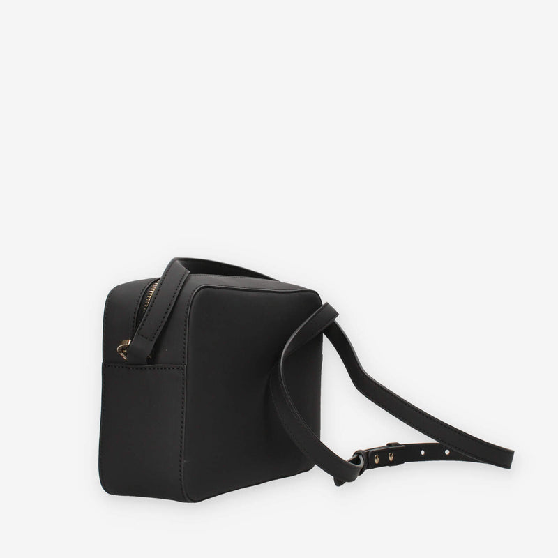 Alviero Martini Prima Classe LMLD99-9636-0001 Borsa a tracolla gommata nera e Geo Classic