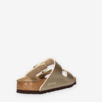 Birkenstock 1016111 Arizona BS Sandali scalzati bassi oro (calzata stretta)