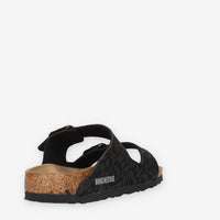 Birkenstock 1030563 Arizona BS Sandali scalzati bassi leo black (calzata stretta)