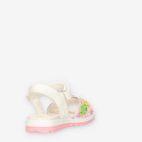 Lelli Kelly LKCD4890B00-BI02 Eloise Sandali bianchi a fantasia